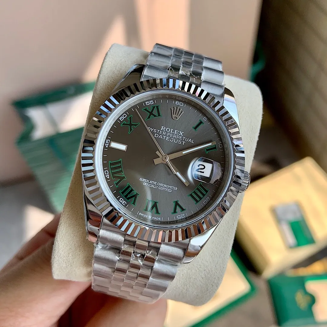 Rolex Datejust 41mm 904L Steel (SW200) Ref. N/A - 1:1 Super Clone Detail View 3