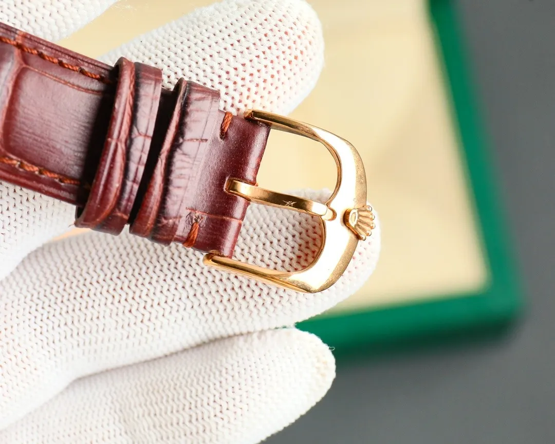 Rolex "Wealth-Attracting Pixiu" 40mm 316L Steel (Gold - Leather Strap) Ref. N/A - 1:1 Super Clone Detail View 6