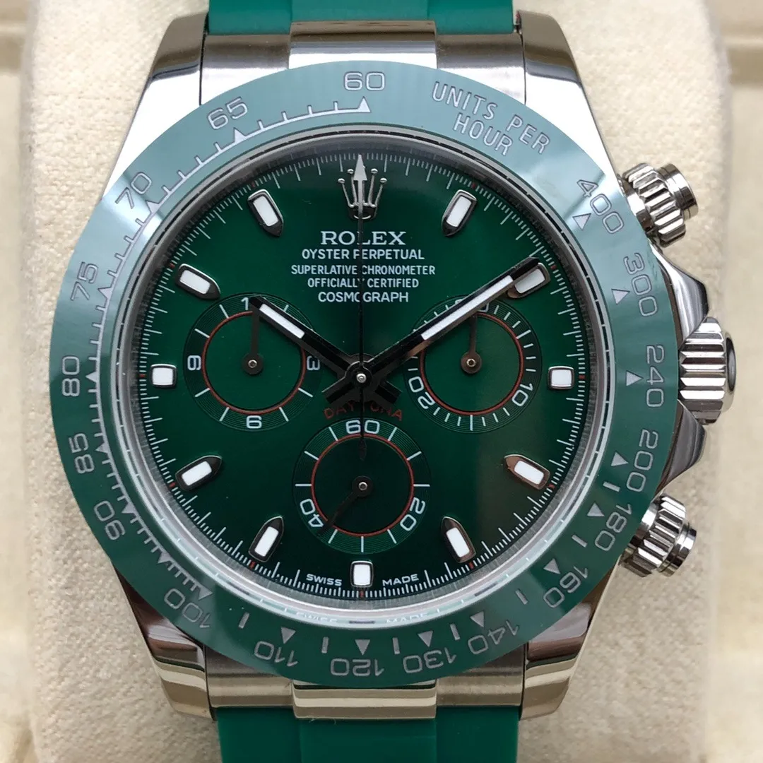 Rolex Daytona 40mm SL-V2 13.15mm (White Dial) Ref. 116500LN - 1:1 Super Clone Detail View 3