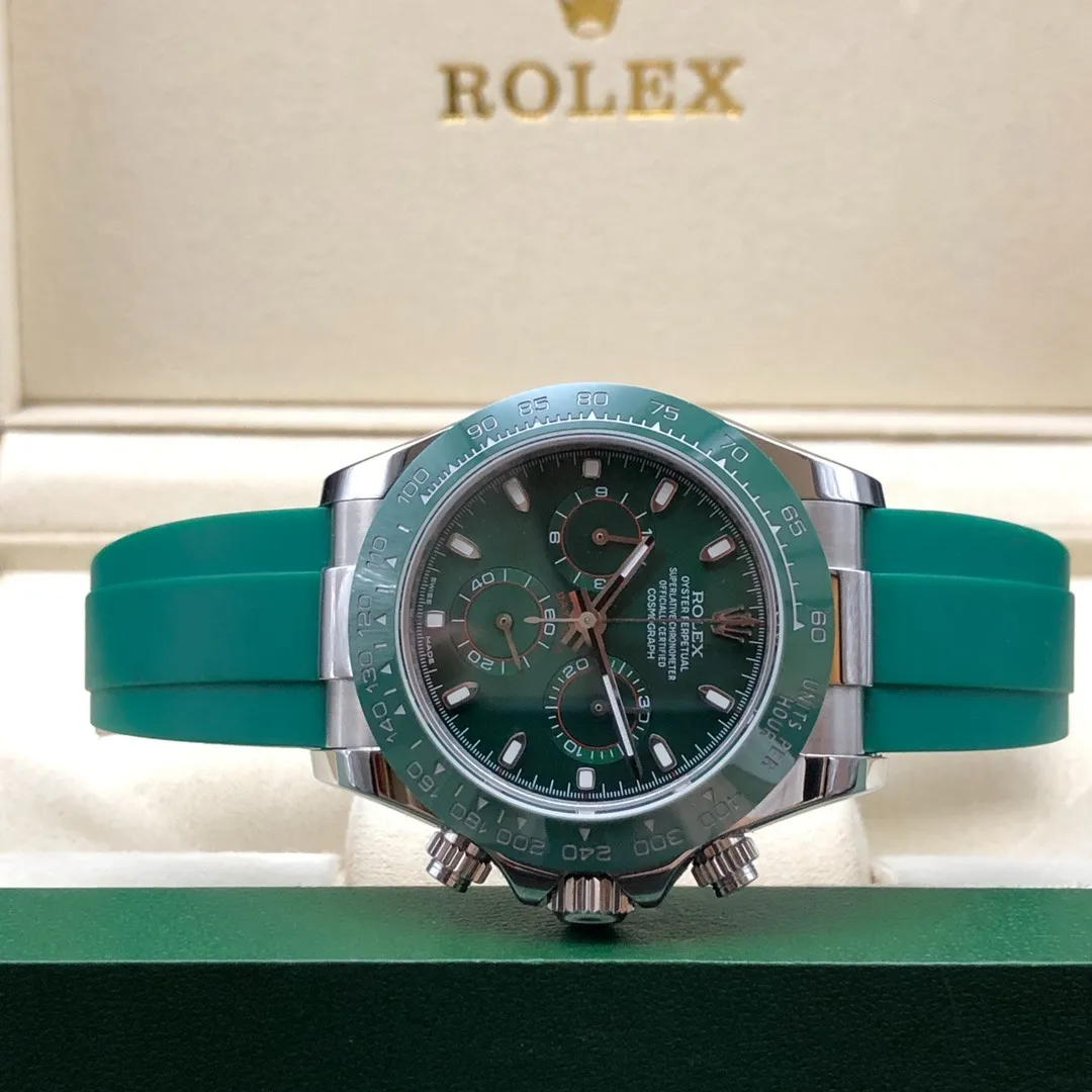 Rolex Daytona 40mm SL-V2 13.15mm (White Dial) Ref. 116500LN - 1:1 Super Clone Detail View 8