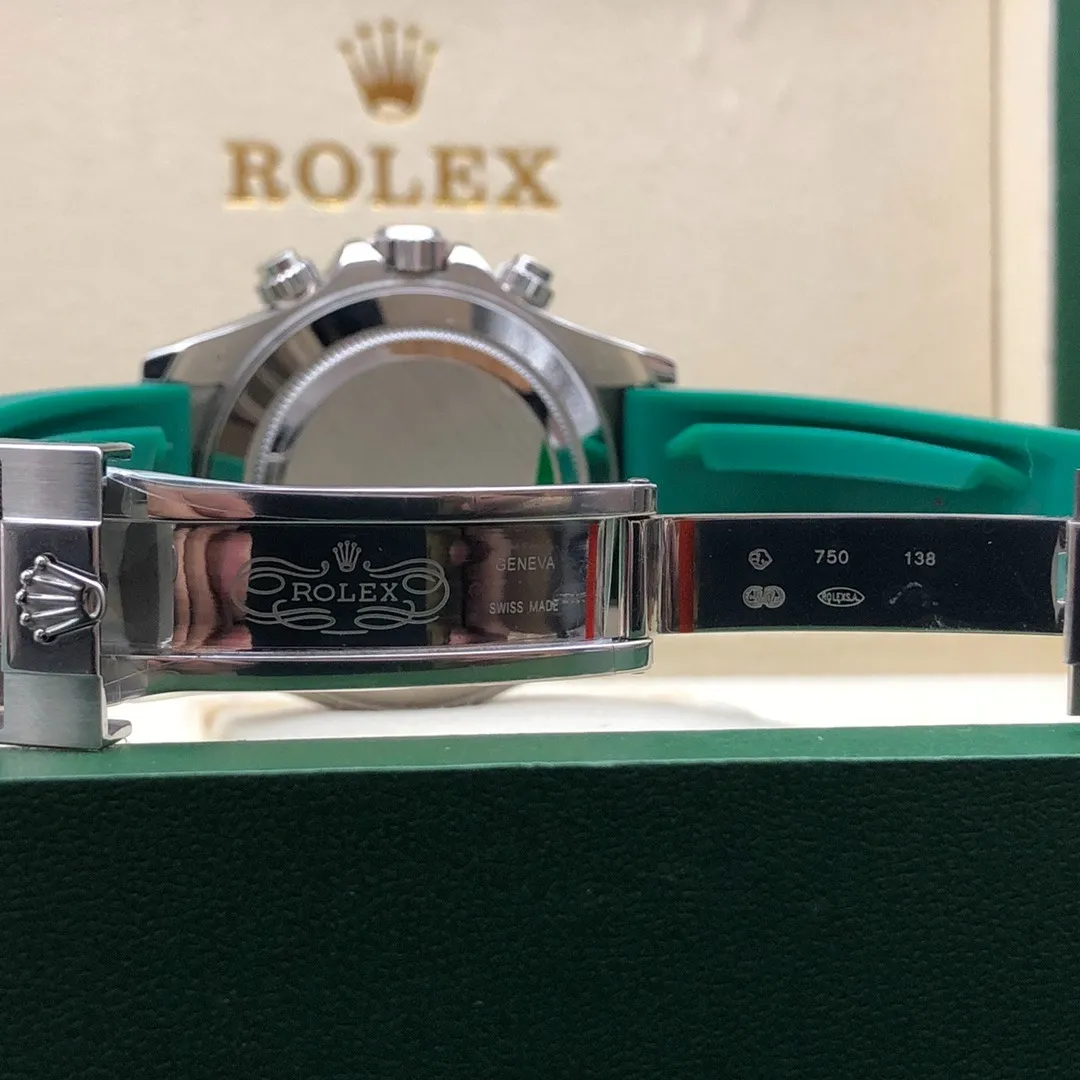 Rolex Daytona 40mm SL-V2 13.15mm (White Dial) Ref. 116500LN - 1:1 Super Clone Detail View 9