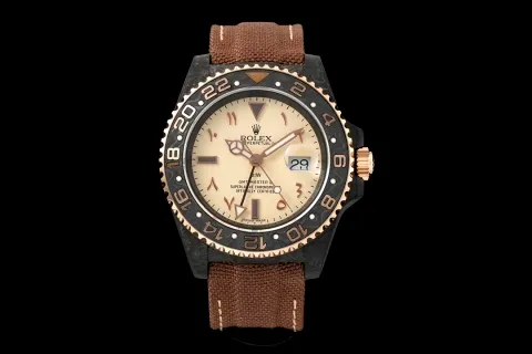 Rolex GMT-Master II DIW Custom V3 (Carbon Collection) Ref. Custom GMT-Master II (DIW V3) - 1:1 Super Clone Detail View 3