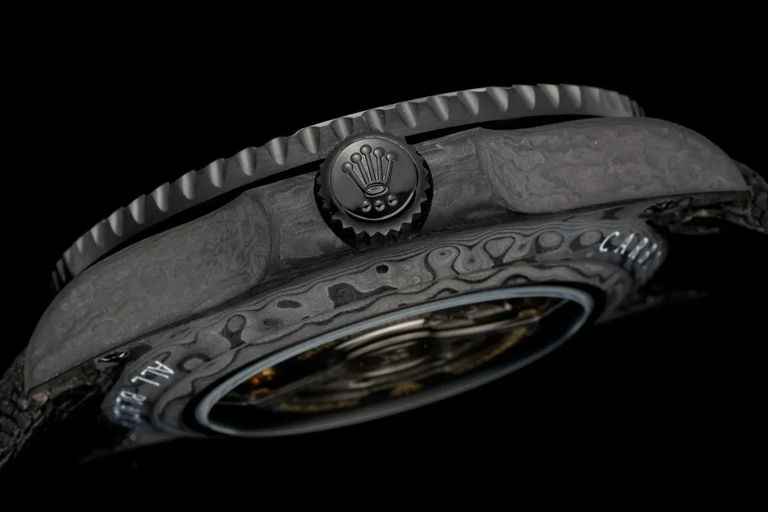 Rolex GMT-Master II DIW Custom V3 (Carbon Collection) Ref. Custom GMT-Master II (DIW V3) - 1:1 Super Clone Detail View 8