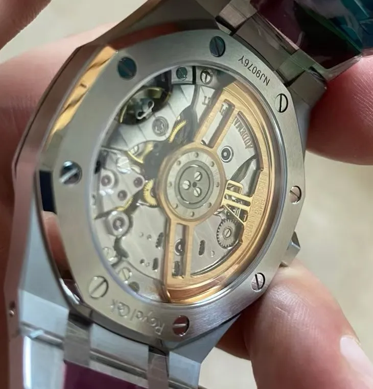 AP Royal Oak 15510 TOP Factory 41mm (Blue Dial) Ref. 15510ST - 1:1 Super Clone Detail View 4