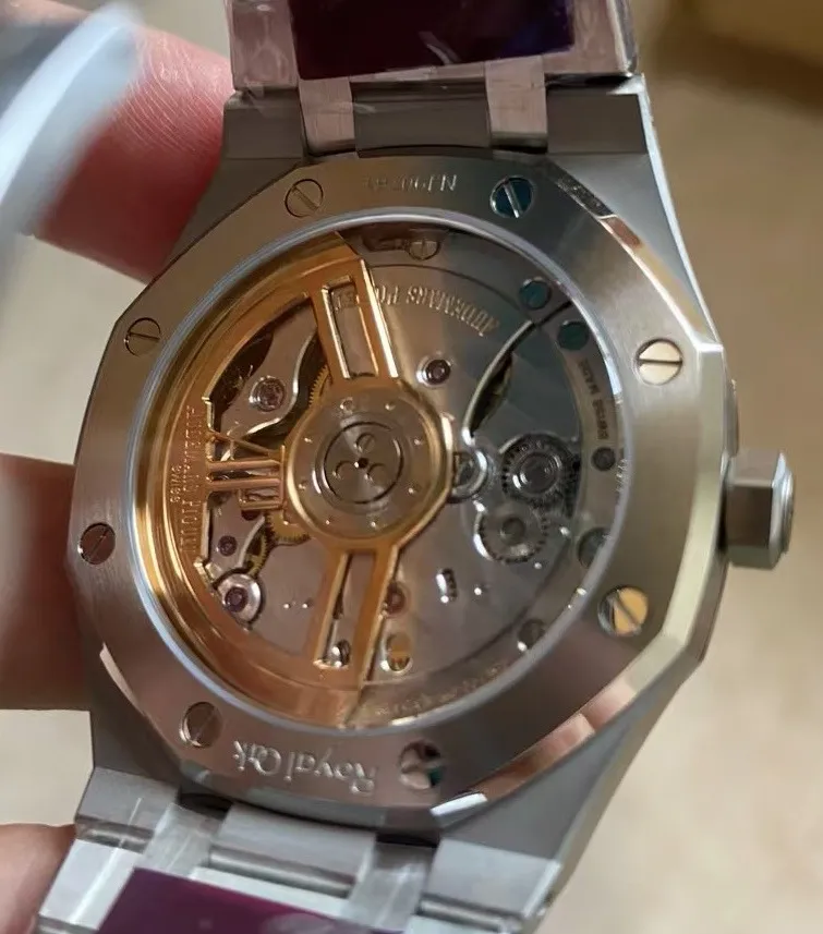 AP Royal Oak 15510 TOP Factory 41mm (Blue Dial) Ref. 15510ST - 1:1 Super Clone Detail View 6