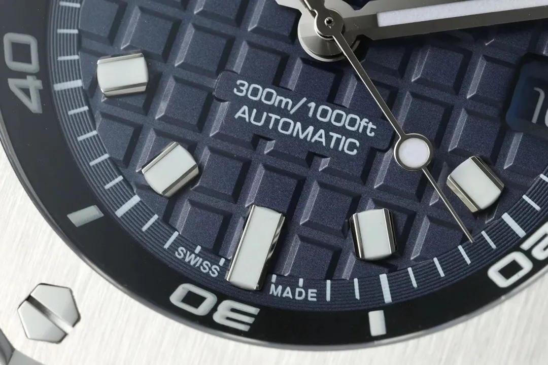AP Royal Oak Offshore Diver 15720 IP Factory 42mm (Black Dial) Ref. 15720ST - 1:1 Super Clone Detail View 4