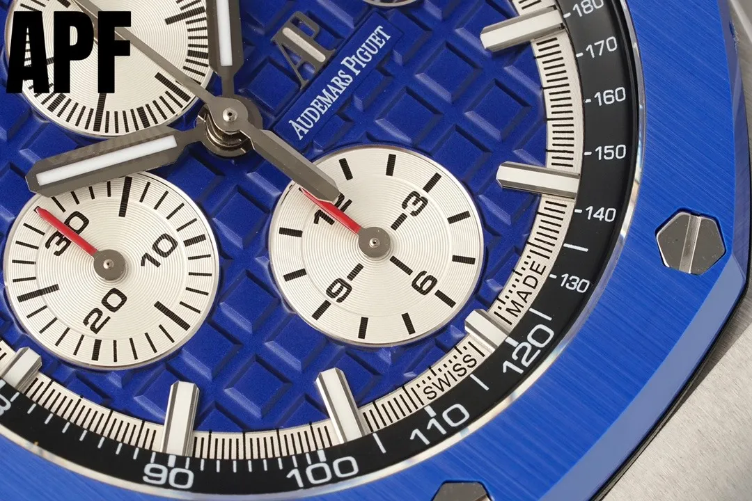 AP Royal Oak Offshore Chronograph 26470 APF 42mm (Black Ceramic) Ref. 26470 - 1:1 Super Clone Detail View 7